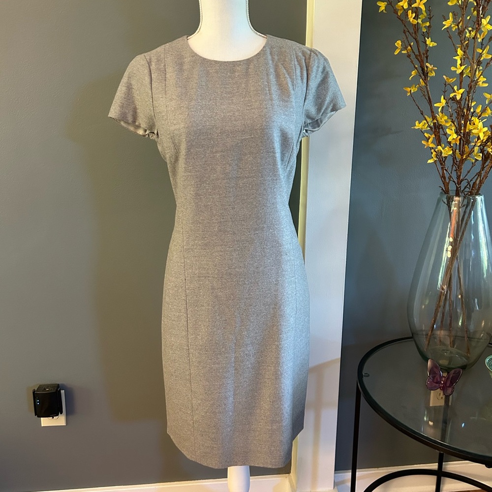 Brooks Brothers Wool Grey Dress~Size 8